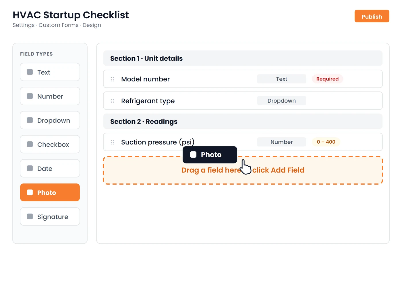 Design Any Field Form Without a Developer