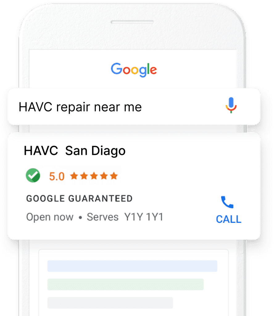 advertisement for HVAC Marketing