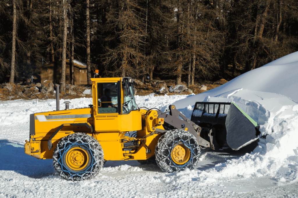 Snow removal business